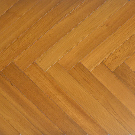 Herringbone Natural Teak