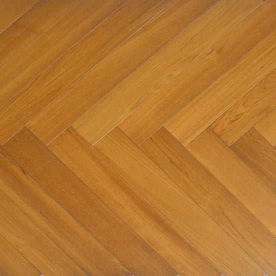 Herringbone Natural Teak