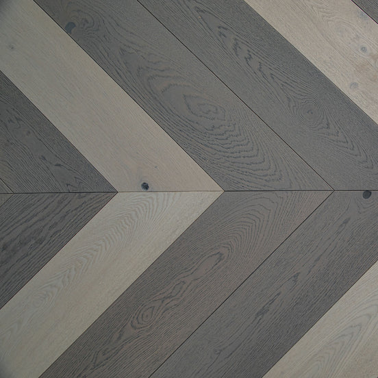 Chevron Grey Combo Oak