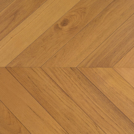 Chevron Natural Teak