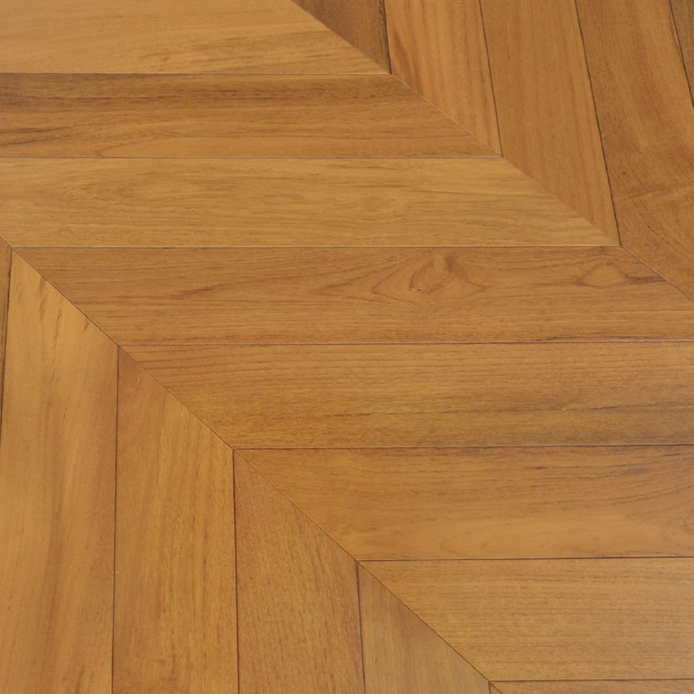 Chevron Natural Teak