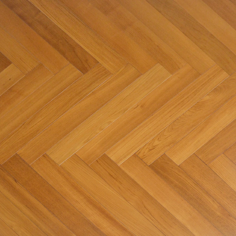 Herringbone Natural Teak
